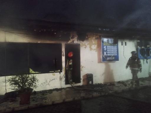 Kapolrestabes Medan Beberkan Kronologi Kebakaran Mako Polsek Helvetia