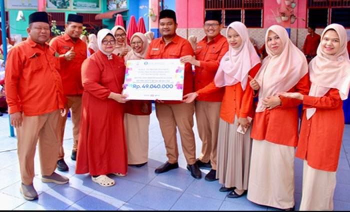 Bank Indonesia Revitalisasi Perpustakaan SD Riad Madani