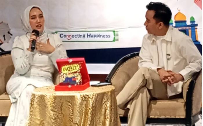 Harmoni Ramadan, JNE Medan Bagi-Bagi Takjil dan Bukber dengan Wartawan