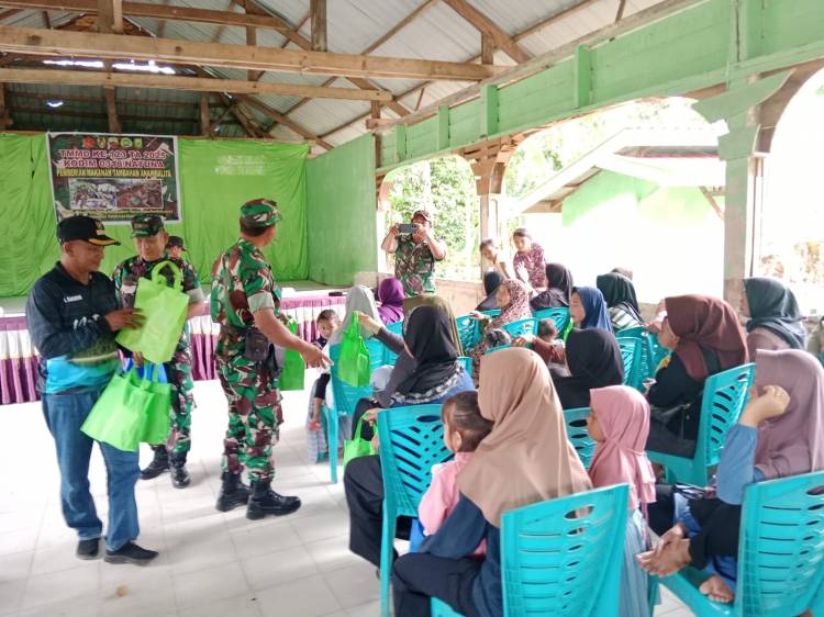 Tentara Manunggal Membangun Desa (TMMD) Ke-123 TA 2025 Kodim 0318/Natuna: Sinergi Membangun Desa dan Peduli Generasi Muda