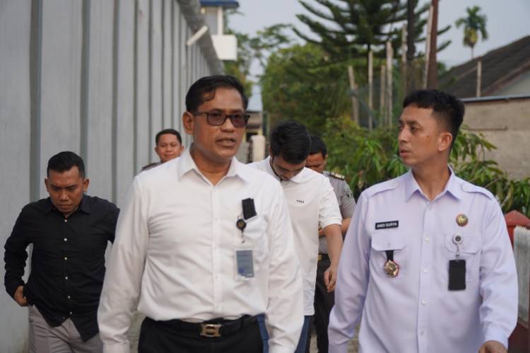 Rutan Medan Terima Kunjungan Kerja Staff Khusus Menteri Imipas