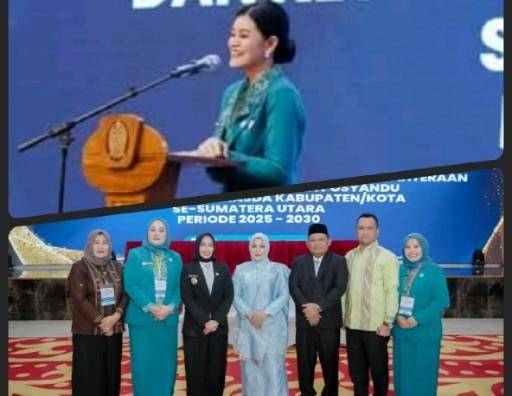 Wan Jumasari, Dilantik Sebagai Ketua TP-PKK, Ketua Dekranasda dan Pembina Posyandu Kabupaten Labuhanbatu