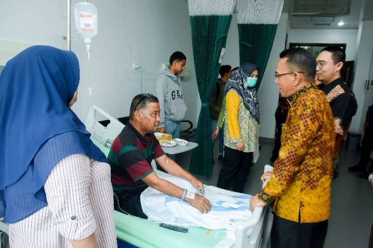 Zakiyuddin Tinjau RSUD Bachtiar Djafar, Pastikan Warga Medan Utara Terlayani Dengan Baik