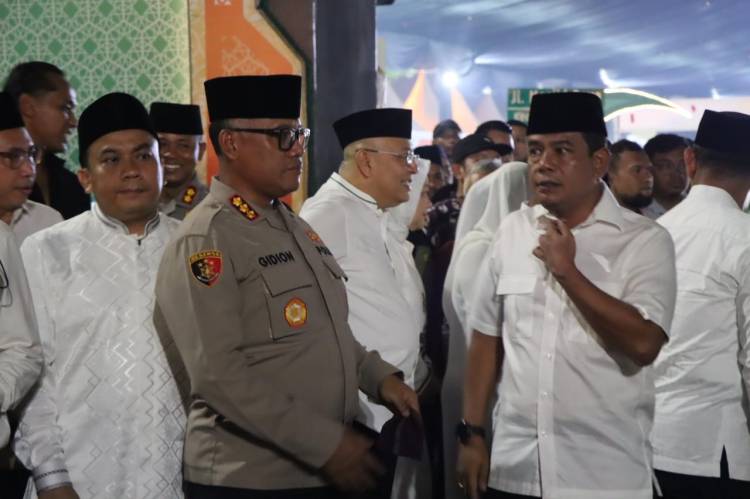 Kapolrestabes Medan Kombes Gidion Arif Setyawan Hadiri Pembukaan Ramadhan Fair XIX Tahun 2025
