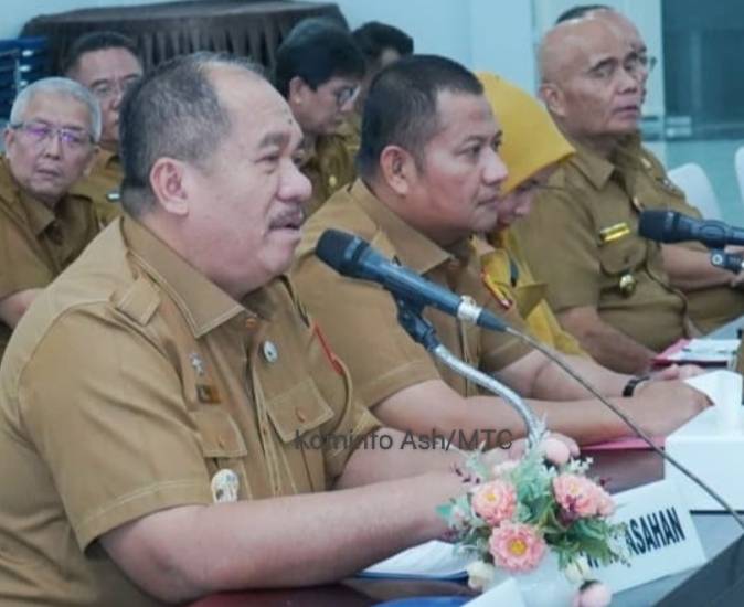 Bupati Dan Wakil Bupati Asahan Terima Reses II Anggota DPRD Propinsi Sumut