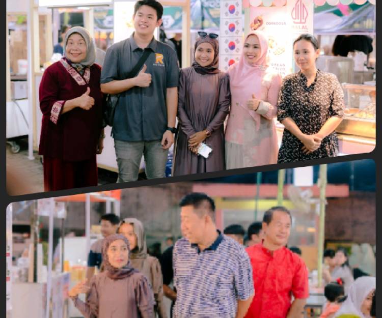 Buka Bazar Kampung Ramadhan, ini Pesan Dan Harapan Bupati Labuhanbatu