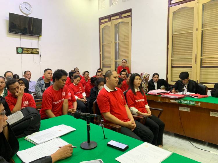 Perkara Pabrik Ekstasi, Dua Terdakwa Dituntut Pidana Mati, Tiga Lagi Seumur Hidup