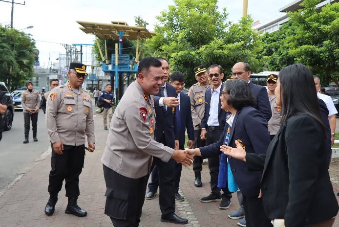 Kapolrestabes Medan hingga Karo SDM Dampingi Kapolda Sumut Audiensi ke Universitas HKBP Nommensen