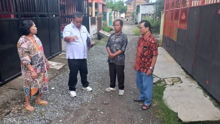 Ngadu ke Binsar Simarmata,  Warga Gg Horas:  Kepling Tak Peka Dan Jalan Rusak