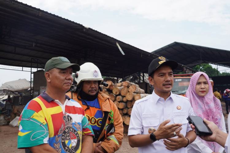 Bersama Kapolres, Walikota Tunjau Lokasi Kebakaran Hebat