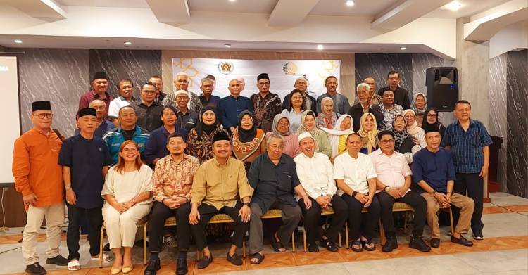 Keluarga Besar PWI Sumut Bersilaturahmi dan Bukber dengan Lapas Kelas 1 Medan