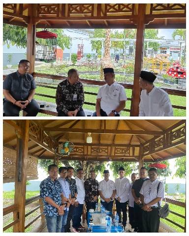 Kepala Rutan Tarutung Hadiri Kunjungan Silaturahmi Anggota DPR RI Komisi XIII Kombes Pol (Purn) Dr. Maruli Siahaan di Rutan Kelas I Medan