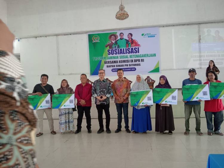 Sihar Sitorus : BPJS TK Adalah Pendisiplinan Diri Terhadap Kekhawatiran Resiko Kerja