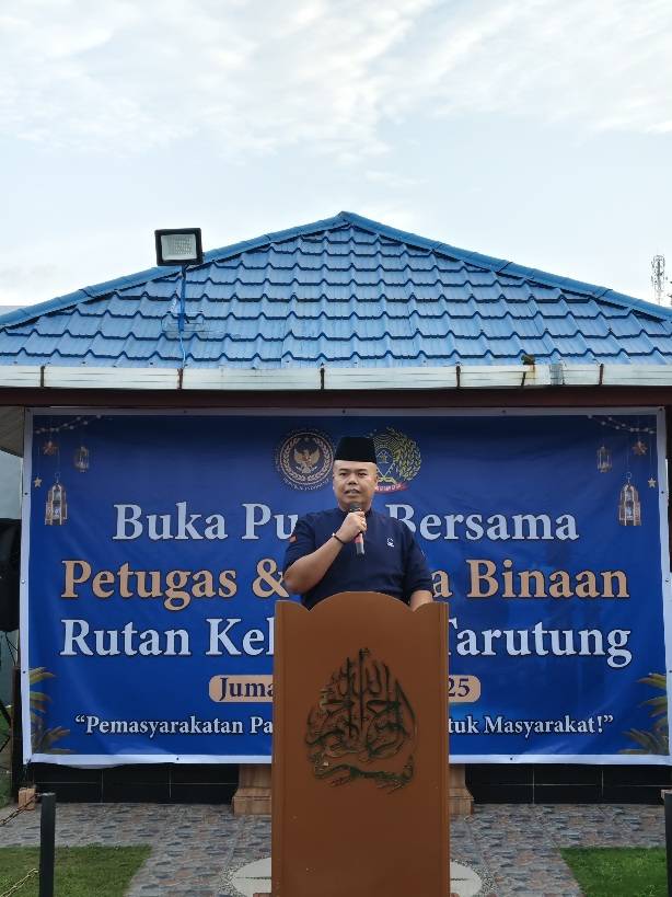 Ramadhan Berkah, Petugas Rutan Tarutung Gelar Buka Puasa Bersama Warga Binaan dan Keluarga Warga Binaan