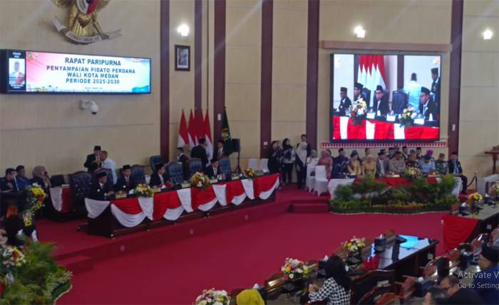 Paripurna Estafet Kepemimpinan Walikota Medan, Wong Chun Sen : Semoga Kota Medan Mengalami Perkembangan Signifikan 5 Tahun ke Depan
