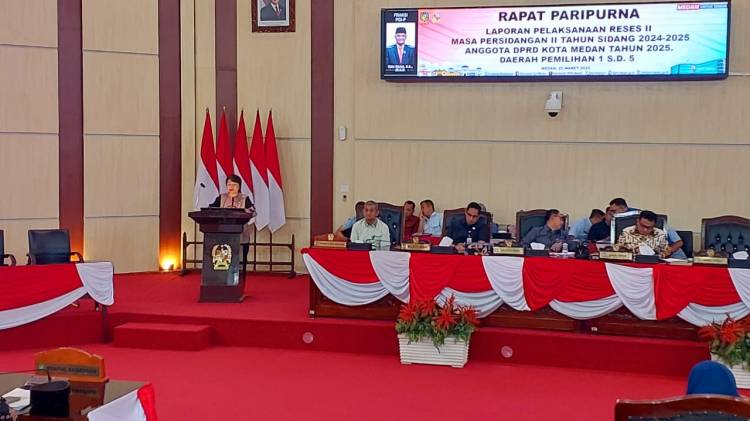 DR Lily MBA Sampaikan Hasil Reses : Pemko Medan Harus  Tindaklanjuti Skala Prioritas