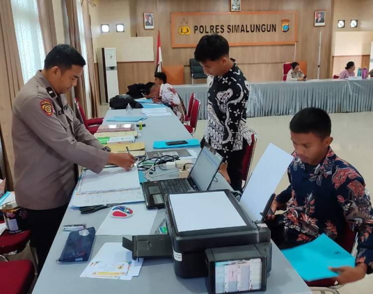 Rekrutmen Terpadu Anggota Polri Tahun 2025 di Polres Simalungun Resmi Dimulai