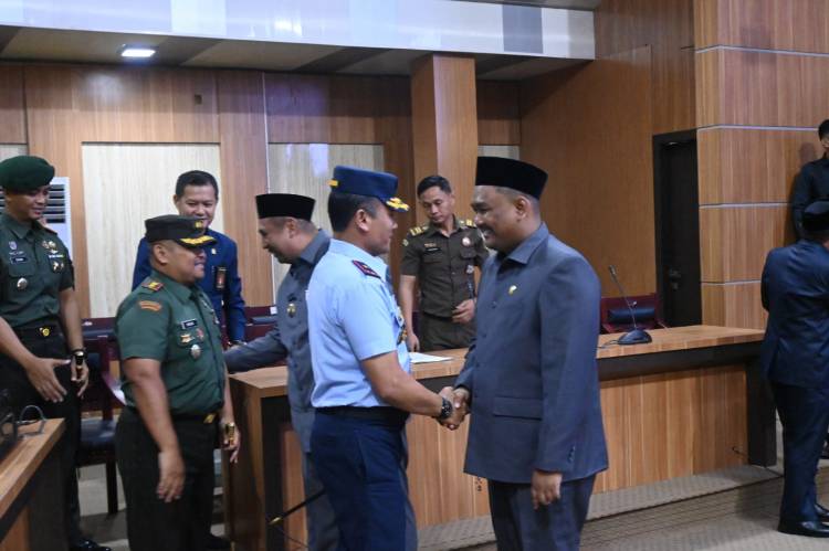 Danlanud Sultan Hasanuddin Hadiri Rapat Paripurna DPRD Maros