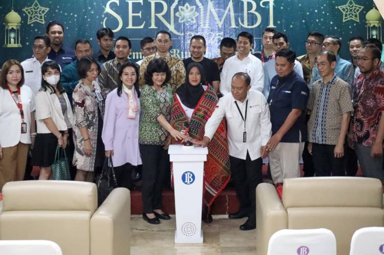 Wesly Melalui Herlina, Buka Kick Off SERAMBI di KPw BI Pematangsiantar