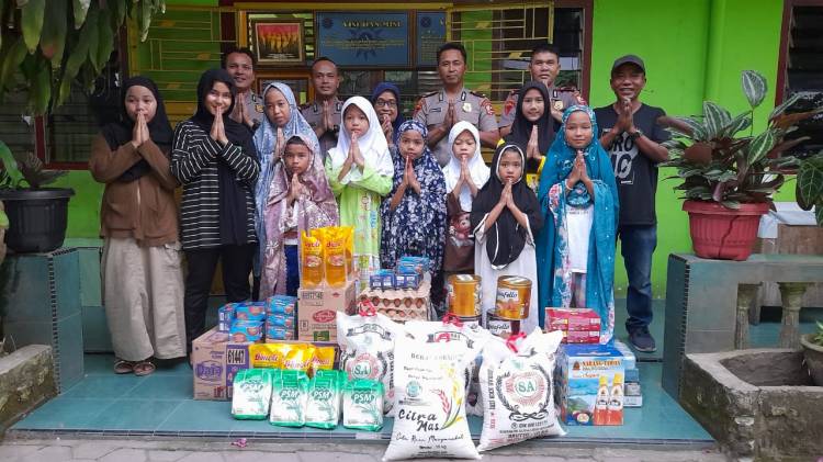 Serdik Sespimma Polri Angkatan ke-73 T.A. 2025 Berbagi Sembako ke Panti Asuhan di Bulan Ramadan