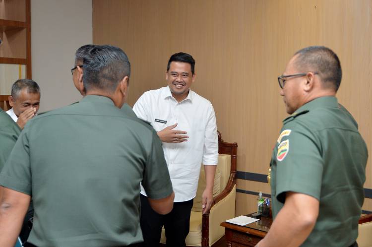 Gubernur Sumut Bobby Nasution dan Pangdam I/BB Bahas Kolaborasi Pembangunan Daerah