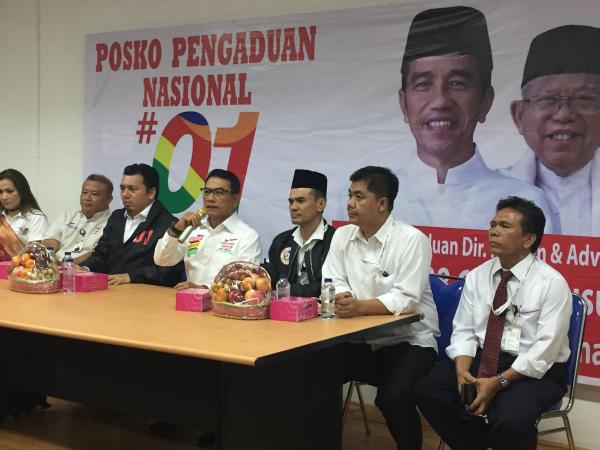 Posko Pengaduan Jokowi - Ma'ruf Amin Sudah di Buka