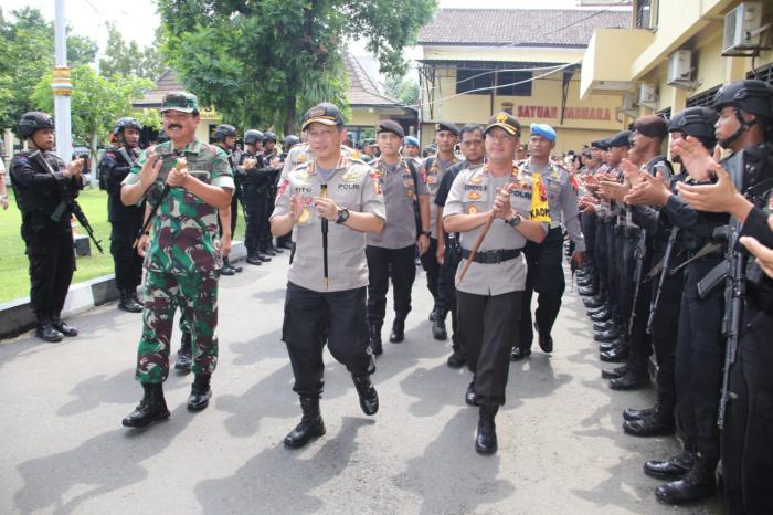 Kapolri: Situasi Solo Raya Kondusif, TNI-Polri Siap Amankan Pemilu 2019 