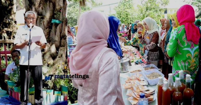 Warga Buntu Pane Sambut Kedatangan Tim Penilai Lomba PHBS