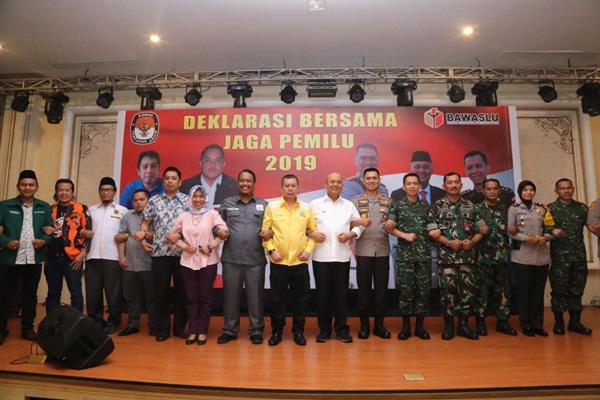 Gelar Deklarasi Damai Pasca Pemilu, Kombes Dadang : Terima Kasih Warga Medan