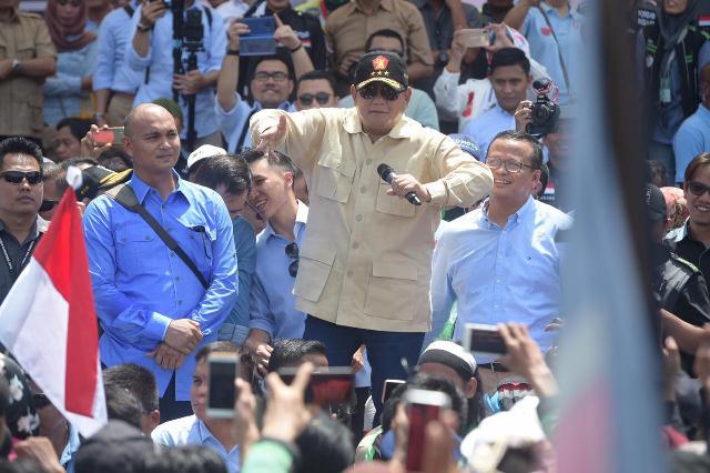 Prabowo: Kami Enggak Punya Uang