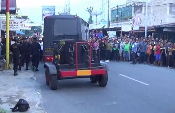 Tas Bertuliskan Bom, Gegerkn Masyarakat Pematang Siantar