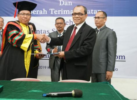 Ini Dia Rektor Universitas Methodist Indonesia Medan yang Baru