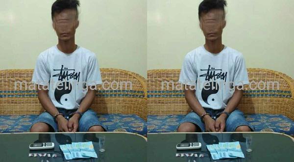 Nyaru Jadi Pembeli, Personil Polsek Bandar Pulau Ciduk Pengedar Narkoba