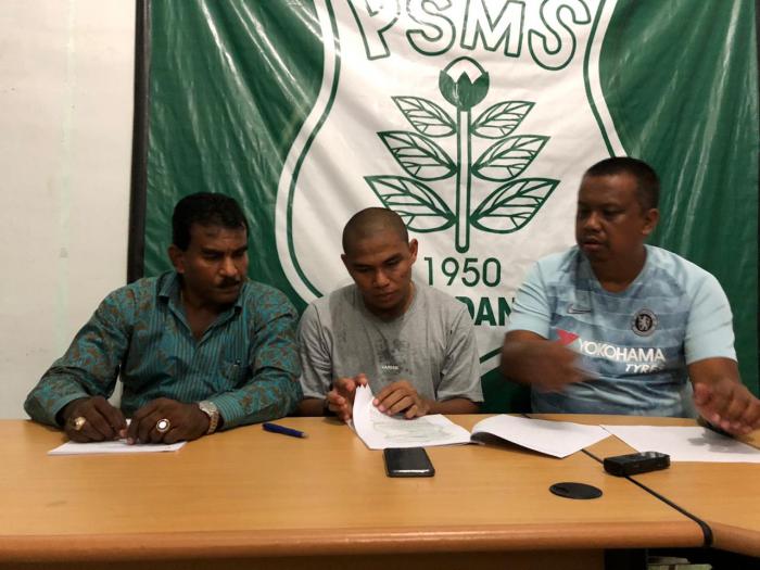 Eks Penyerang Mitra Kukar,  Aldino Resmi Bergabung ke PSMS Medan
