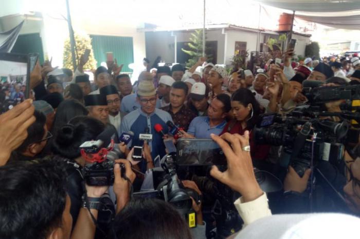Hadiri Perayaan Isra' Mi'raj, Sandiaga: Mudah-mudahan Kita Bisa Bersama-sama Hijrah