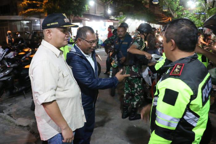 Wakil Wali Kota Medan Bersama Unsur FKPD Tinjau Sejumlah TPS di Kota Medan