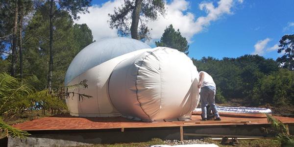 Bubble Tent -The Kaldera, Menikmati Pemandangan Danau Toba dari Ketinggian