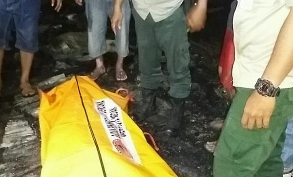 Kebakaran di Martubung Tewaskan Seorang Warga
