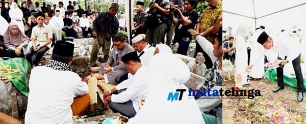 Jenajah H.Taufan Dimakamkan Disamping Makam Ibunda, Pemkab Asahan Gelar Tahlilan