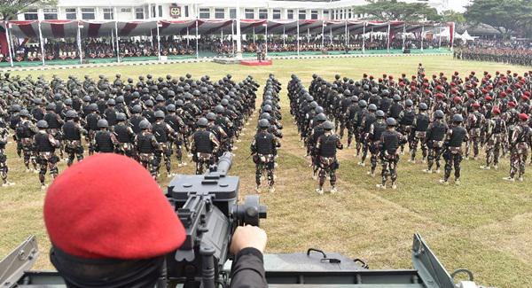 Panglima TNI : Kehormatan Prajurit Kopassus Ditentukan Loyalitas Kepada Pimpinan
