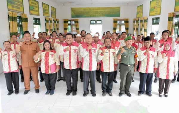 Soekirman Lantik Pengurus DPD/DPC Perhiptani Sergai 2019-2024