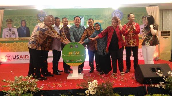 Kolaborasi Grab dan PKK, Gerakan F4ST Diluncurkan