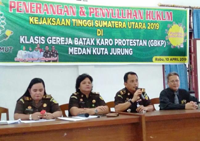 Kejati Sumut Gelar Acara Jaksa Masuk  Gereja