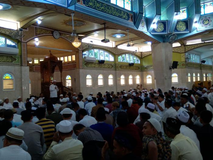Berkumpul di Mesjid Al-Jihad,  Ribuan Warga Sumut Gelar Syukuran Kemenangan Prabowo-Sandi
