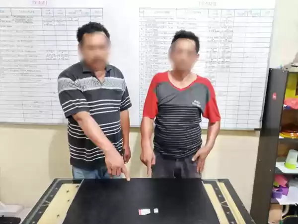 Dua Pria Diringkus Sat Narkoba Polres Tanah Karo