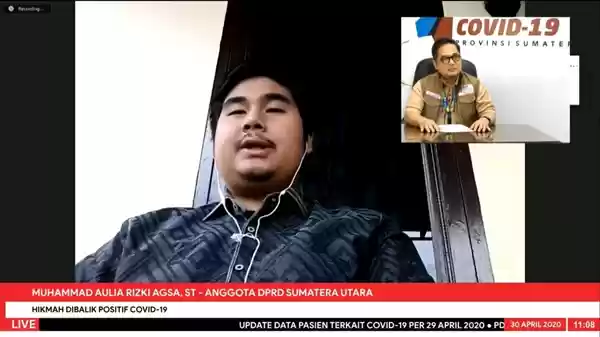 Ini Pesan Anggota DPRD Sumut yang Berhasil Sembuh dari Covid-19