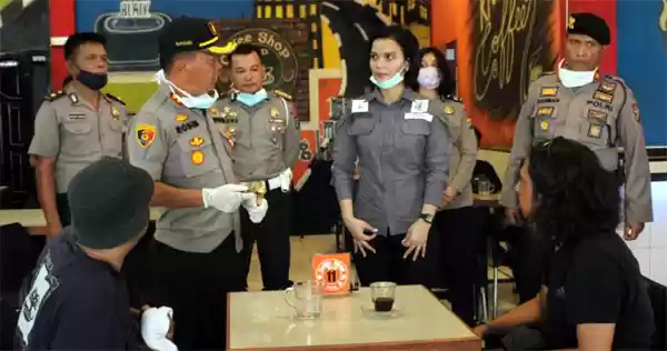 Kapolres Sergai Himbau Masyarakat Cegah Covid-19 Lewat Youtuber Wak Kombur