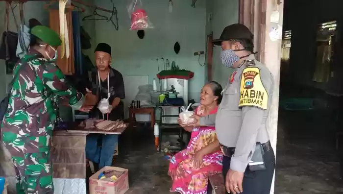 Polres Batubara dirikan Dapur Umum Hingga Semprotkan Disinfektan