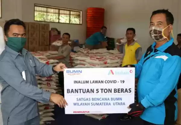Masyarakat Kurang Mampu di Batubara, Dapat Perhatian Pihak Inalum
