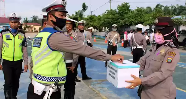Polres Sergai Kembali Galang Dana Sukarela
